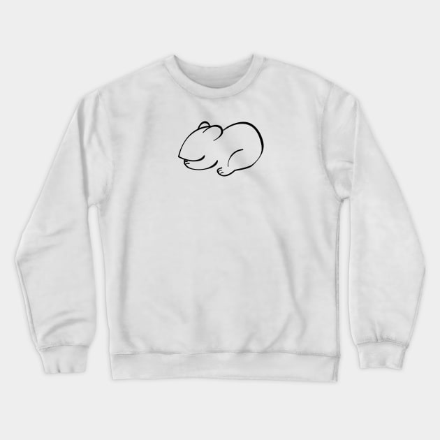 Hamster Crewneck Sweatshirt by traditionation